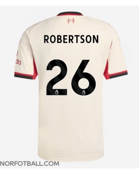 Billige Fotballdrakt Liverpool Andrew Robertson #26 Replika Bortedrakt 2025-26 Kortermet